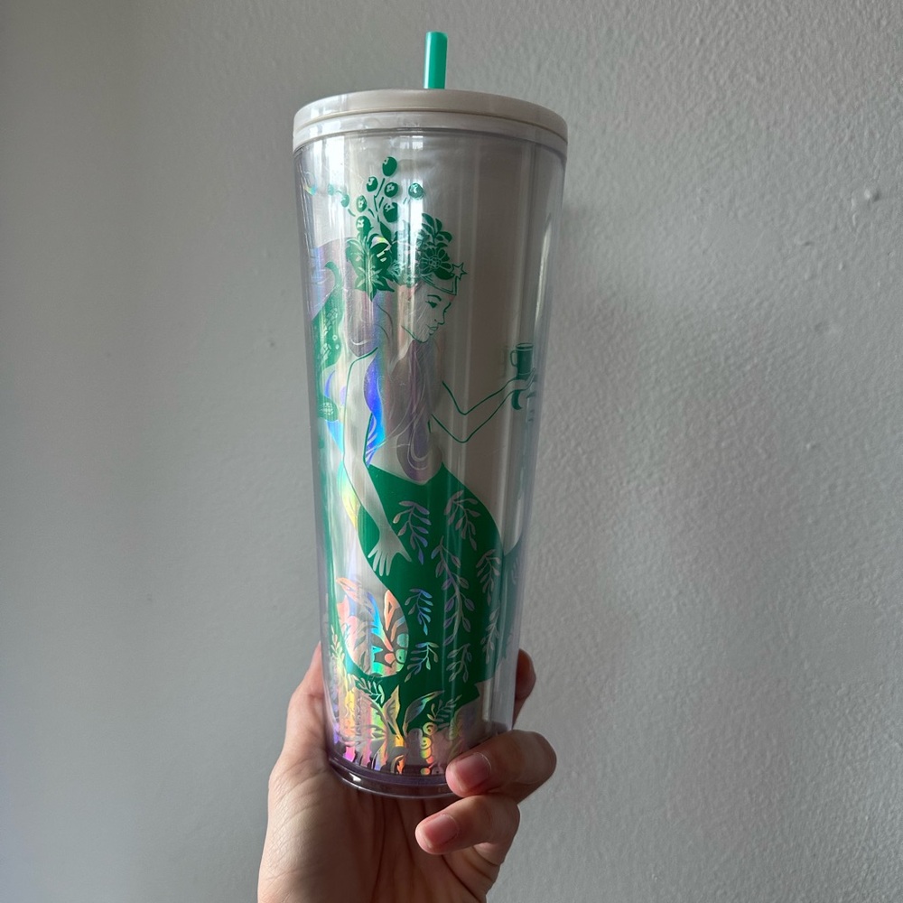 Starbucks iridescent mermaid tumbler 24 oz Venti